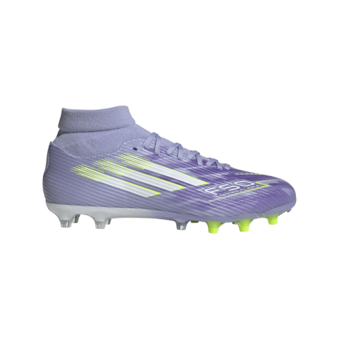 Botas de rugby mujer F50 Sparkfusion Tacos Moldeados Terreno Seco Violeta Verde – Adidas