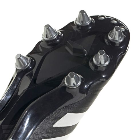 Zapatillas de Rugby Kakari SG Tacos Atornillados Terreno Blando Negro - Adidas