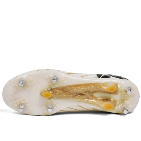 Botas de rugby Speed Falcon Elite Tacos HÃbridos Blanco – Canterbury
