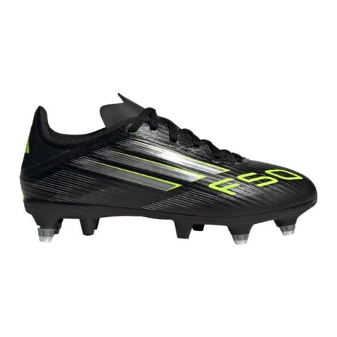 Botas de Rugby para Niño F50 League Híbridas SG adidas Negro