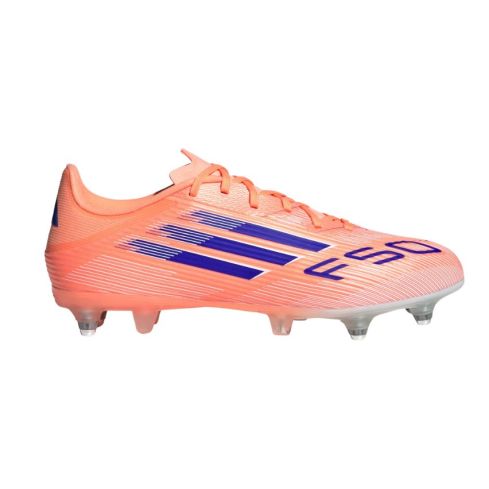 Chaussures Rugby F50 LEAGUE SG Terrain Gras Corail - adidas