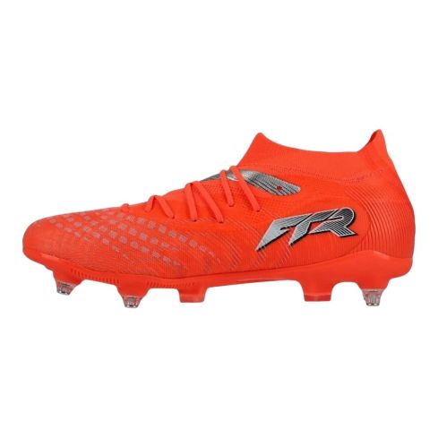 Botas Rugby Híbridas Future 9 Match MXSG Rojo Brillante - Terreno Blando - Puma