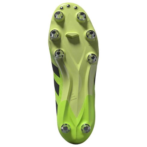 Botas de Rugby KAKARI RS (SG) Tacos Atornillados Terreno Blando Lucid Lemon Pack - Adidas