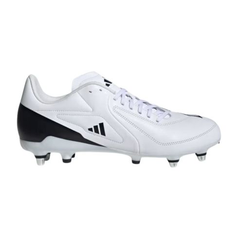 Botines de Rugby RS-15 Elite (SG) Tacos Híbridos Blancos - Adidas