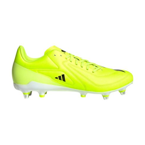 Botas de Rugby RS15 (SG) Tacos Híbridos Todo Terreno Lucid Lemon Pack - Adidas
