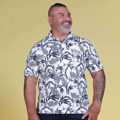 Polo Rugby Manga Corta Jonah Lomu Estampado - Ruckfield