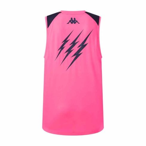 Camiseta Sin Mangas Rugby Stade Français Rosa 2025/2026 - Kappa