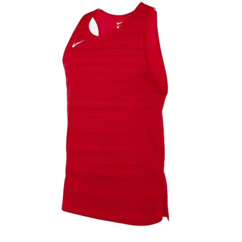 camiseta sin mangas de entrenamiento de rugby roja - Nike