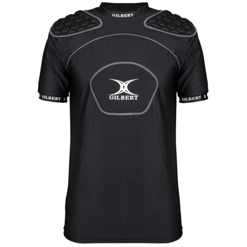 Epaulière Rugby Atomic V3 Noir/Charbon - Gilbert