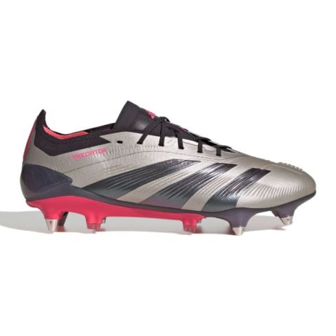 Botas de Rugby Predator Elite SG con Tacos HÃbridos Todo Terreno Gris - Adidas