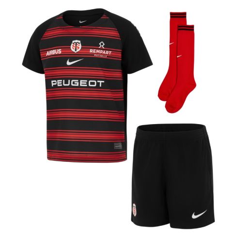 Kit de rugby infantil Stade Toulousain Local 2025/2026 – Nike