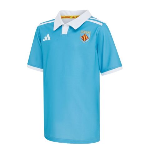 Maillot Rugby Enfant USAP Perpignan Domicile 2025/2026 - Adidas