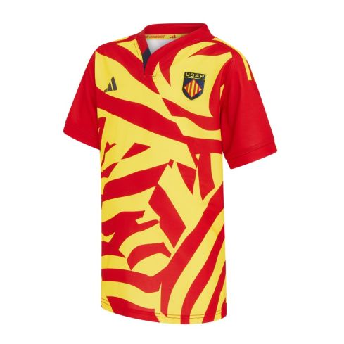 Maillot Rugby Enfant USAP Perpignan Extérieur 2025/2026 - Adidas