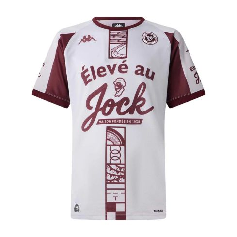 Camiseta de Rugby Infantil Pre-partido Union Bordeaux Bègles 2025/2026 - Kappa