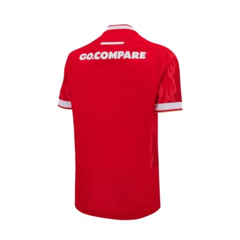 Camiseta de Rugby Réplica Local Niño Gales Rugby 2024/2025 - Macron