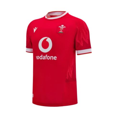 Camiseta de Rugby de Local Réplica Gales 2024/2025 - Macron