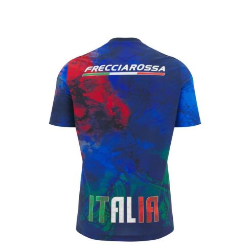 Camiseta Entrenamiento Italia Niño 2025/26 Azul Marino - Macron