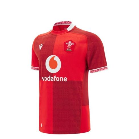 Camiseta de Rugby Réplica para Niño Gales Local 2025/2026 - Macron