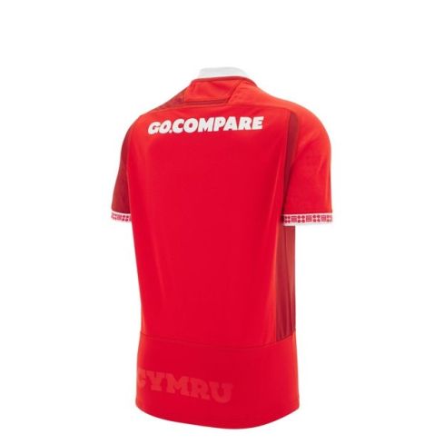 Camiseta Rugby Niño Replica Gales domicilio 2025/2026 - Macron