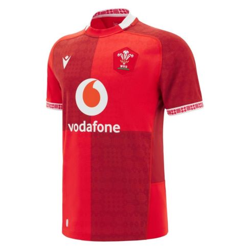 Camiseta Oficial de Rugby Gales 2025/2026 - Macron