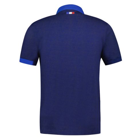 Polo Rugby Francia 2023/2024 Azul - Le Coq Sportif