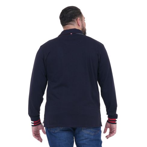 Polo de Manga Larga French Rugby Club Azul Marino + 1 Camiseta de Regalo - Ruckfield