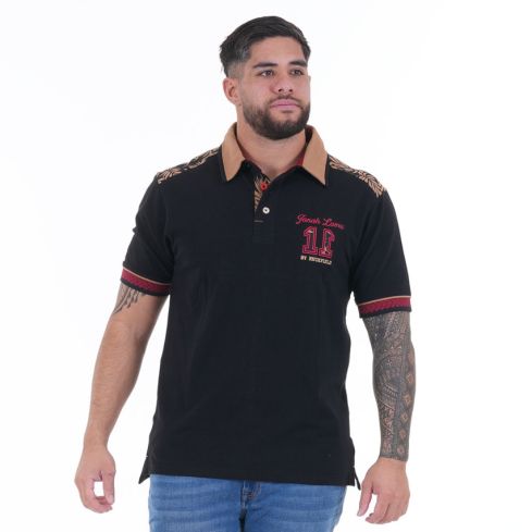 Polo Mc Jonah Lomu Negro - Ruckfield