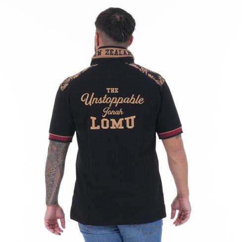 Polo Mc Jonah Lomu Negro - Ruckfield