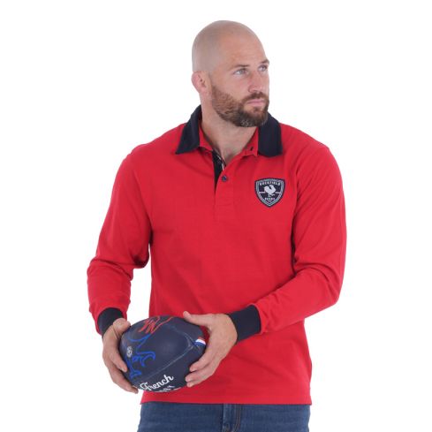 Polo rojo French Rugby Club - Ruckfield