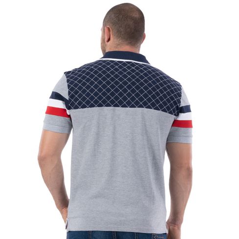 Polo de rugby gris del French Rugby Club – Ruckfield