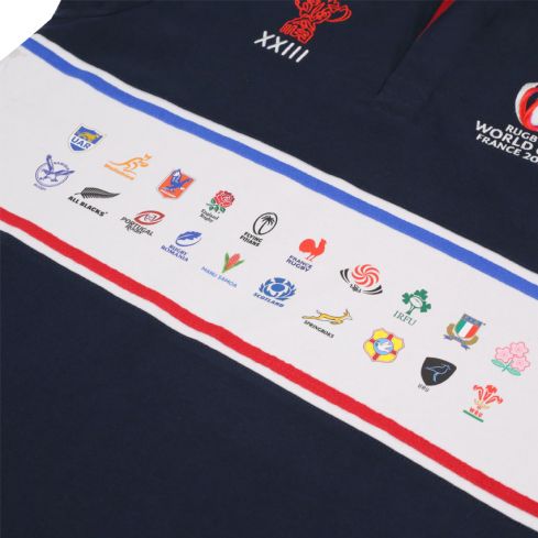 Polo Rugby Manga Larga Francia 2023 Mundial Francia 2023 - Sportfolio