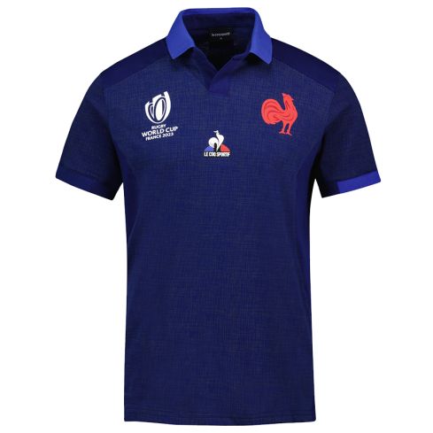 Nueva Camiseta de Rugby Francia Local Copa del Mundo Rugby 2023 Boutique Rugby