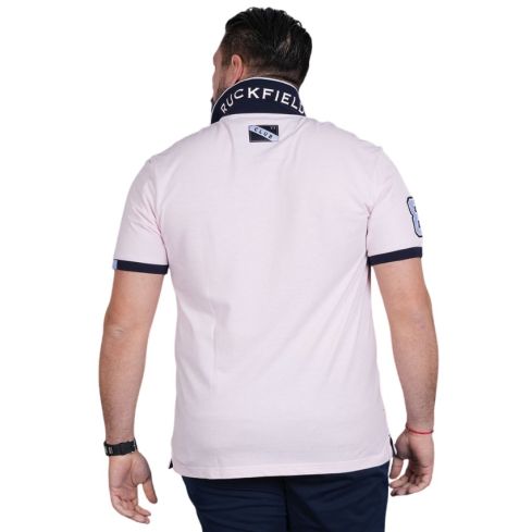 Polo Rugby Le Club Chabal Rosa Claro - Ruckfield