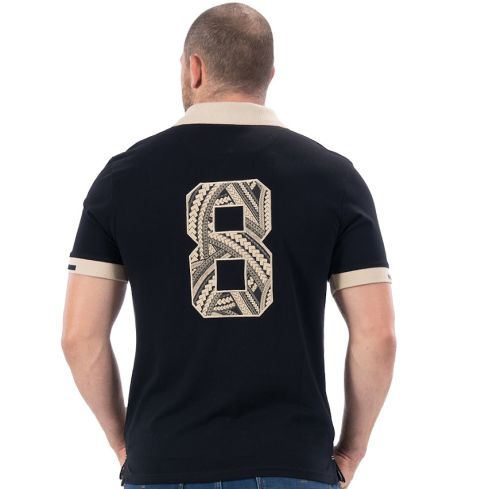 Polo Rugby Maori Negro