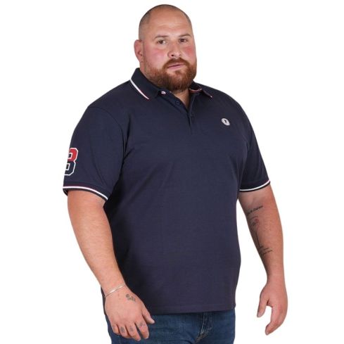 Polo de Rugby French Club de Manga Corta Ruckfield Azul Marino