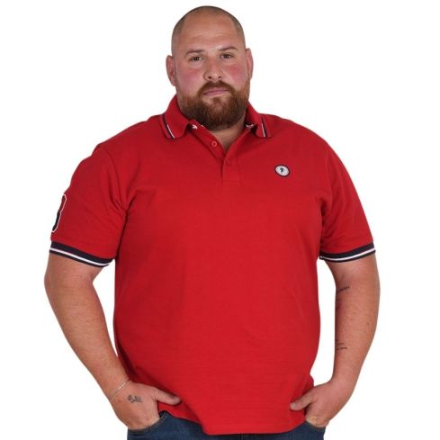 Polo de Rugby de Manga Corta Ruckfield Rojo