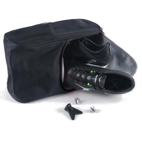 Bolsa de botas de rugby V4 negra - Gilbert