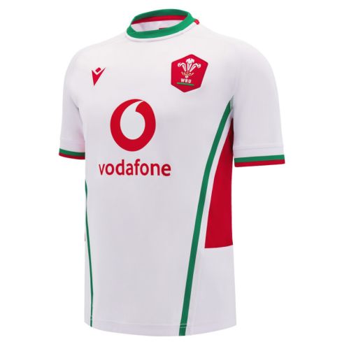 Camiseta Replica Exterior de Rugby Galés 2024/2025 - Macron