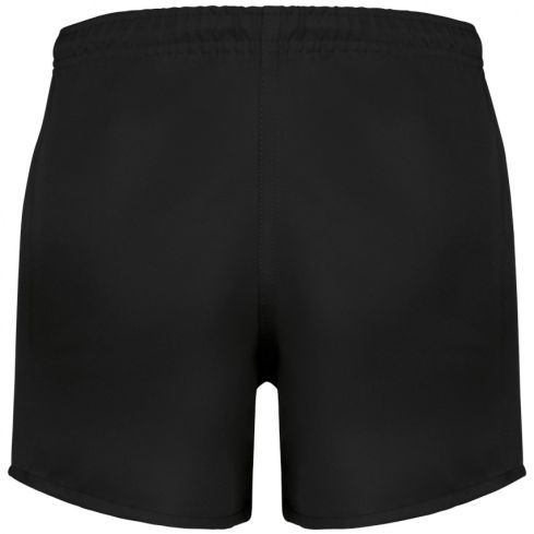 Pantalón Corto Rugby Niño Negro - ProAct