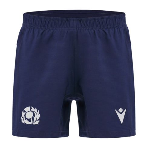 Pantalones Cortos de Entrenamiento Rugby Escocia Azul Marino 2025/2026 - Macron