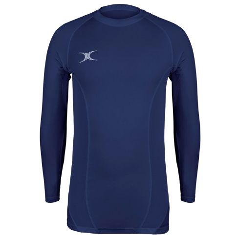 Camiseta Interior Térmica Rugby Niño Atomic II Azul Medianoche - Gilbert