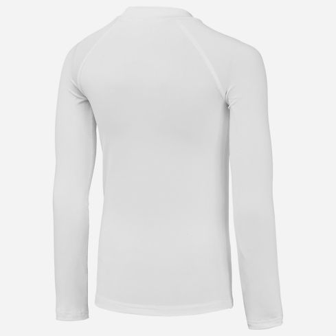 Camiseta Térmica de Rugby de Manga Larga Blanca - Boutique-Rugby.Com