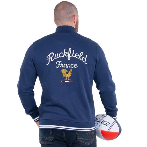 Sudadera Rugby Francia Azul Marino - Ruckfield