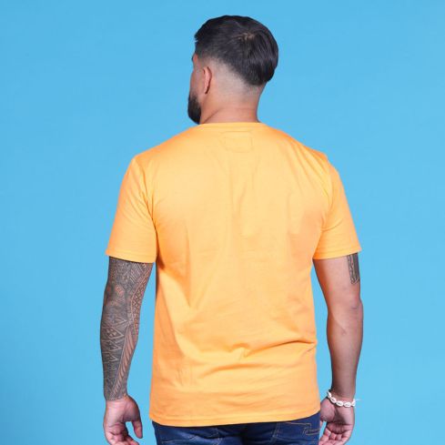 Camiseta de Rugby Serigrafiada Jonah Lomu Naranja - Ruckfield