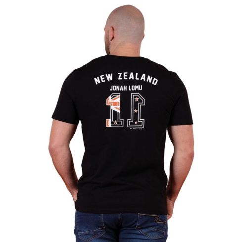 Camiseta Negra Jonah Lomu Rugby 2025/2026 - Ruckfield