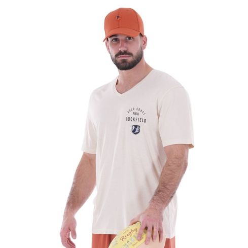 Camiseta Rugby Palm Beach Blanco Roto - Ruckfield