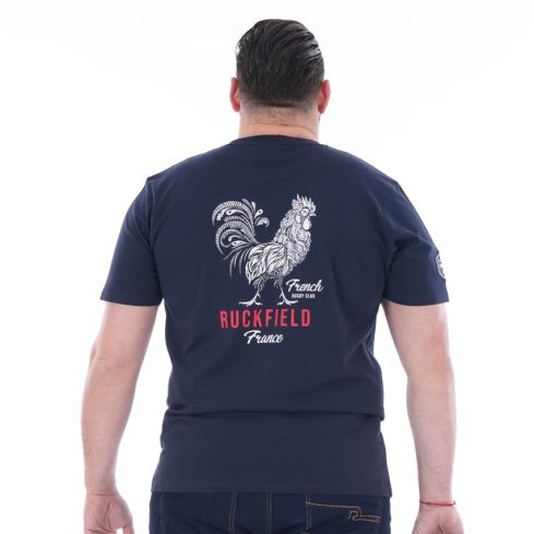 Camiseta Coq French Rugby Club Azul Marino - Ruckfield
