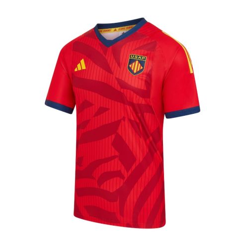 Camiseta Pre-Partido Rugby USAP 2025/2026 - Adidas