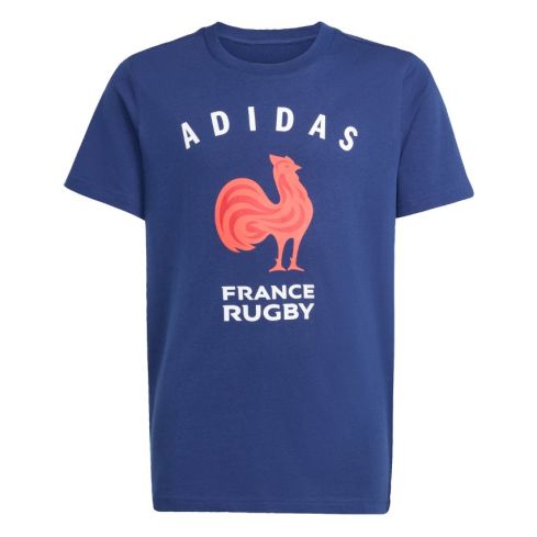Camiseta Rugby Gráfica Infantil Francia 2025/2026 - Adidas