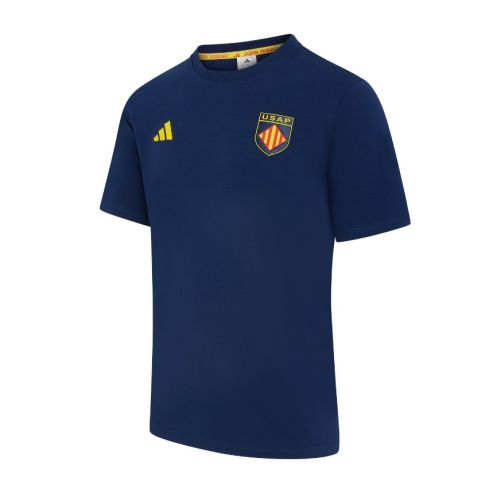 Camiseta Rugby USAP Azul Marino 2025/2026 - Adidas